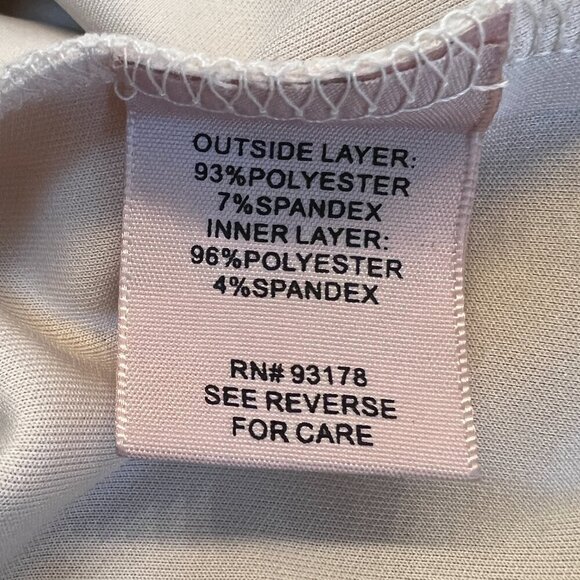 Philosophy Elegant Black Sheer Sleeve Sheath Cocktail Event Dress Size Large - Picture 7 of 8